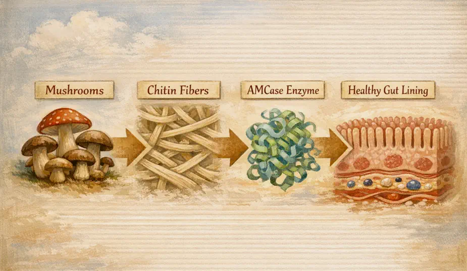Chitin: A Unique Fiber for Senior Digestion and Metabolic Health
